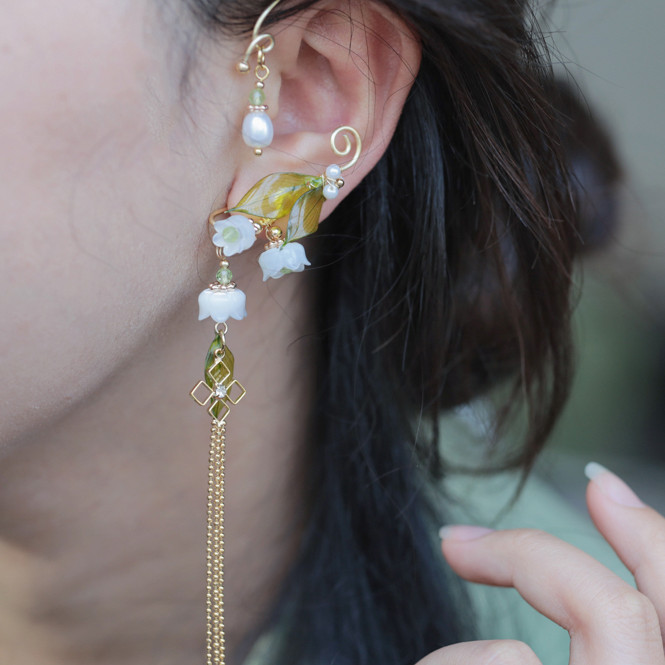 Title 2, Niche Sveet Non Pierced Tassel Earhook