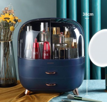 Cosmetic Storage Box Drawer Type Desktop Dustproof Rack - Image 9