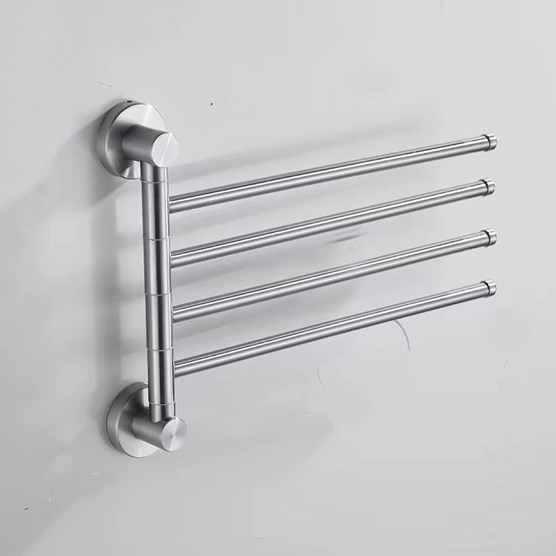 Stainless Steel Towel Rack, 4 Bar, picture 2 of 4