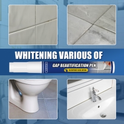 Jue-Fish Pen Living Room Bedroom Bathroom Floor Sink Tile Crevice Landscaping Waterproof Decontamination Pen