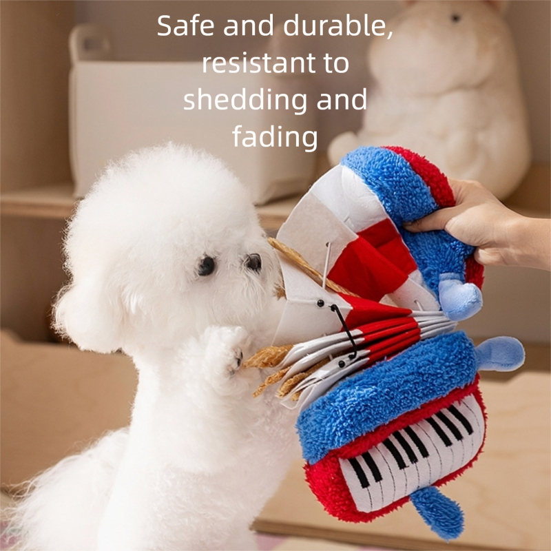 Dog Toys, Sound-sounding, Food-hiding, Educational, Self-entertaining And Stress-relieving Gadgets For Puppies, Pet Supplies For Puppies That Are Resistant To Biting And Consume Energy