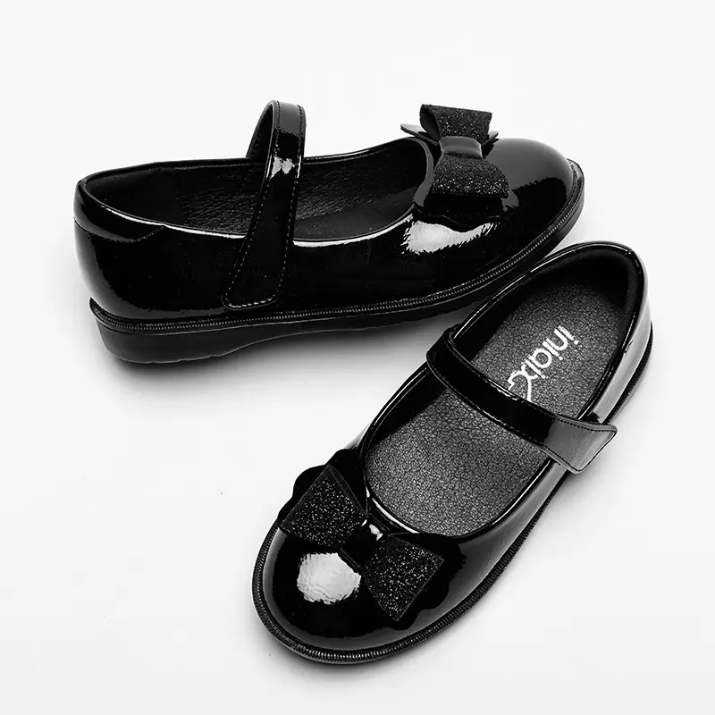 Girls Student Shoes Wholesale Velcro