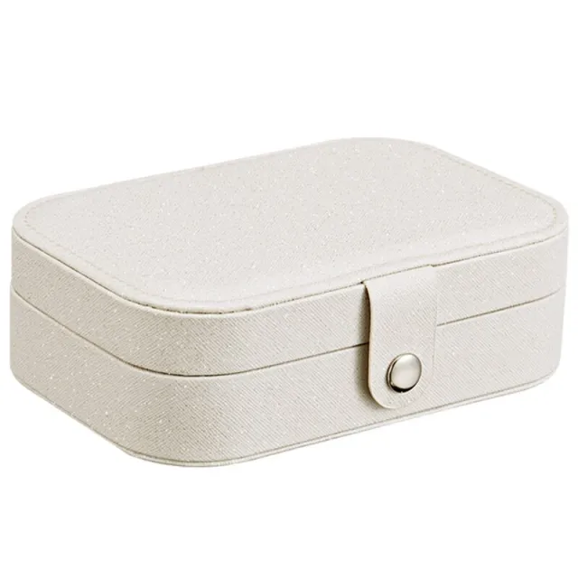 Earrings Ring Multi Function Jewelry Storage Box White - Shop at LoveMi