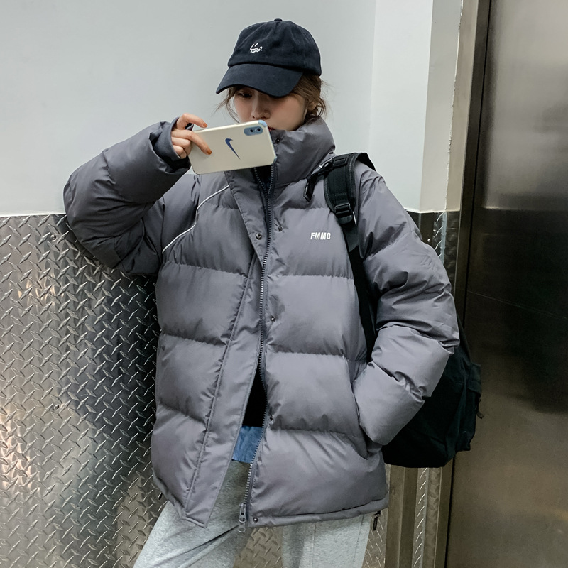 Tide Hong Kong Style Winter Thick Padded Coat Short Padded Jacket
