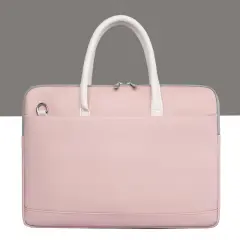 Laptop Bag Shoulder Notebook Shockproof Waterproof - Pink - View 1
