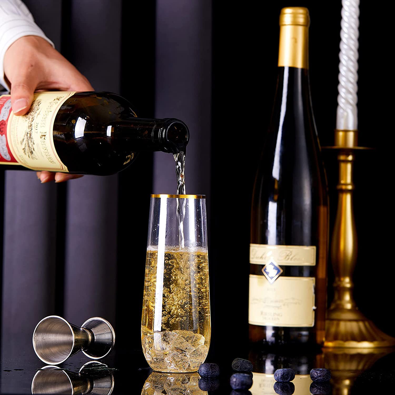 Phnom Penh Creative Shatter-resistant Plastic Wine Glass