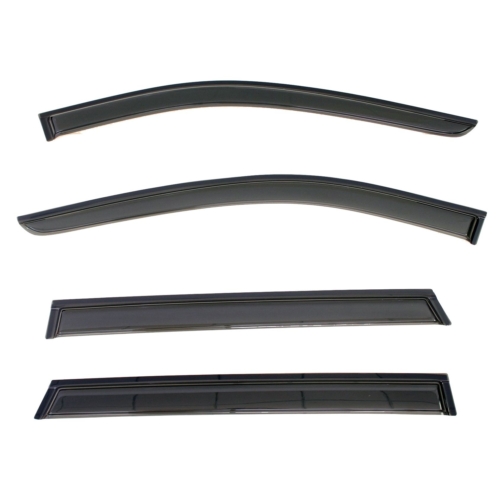 4pcs Out Channel Style Sun Rain Window Visors Visor For 94827 — foto 2