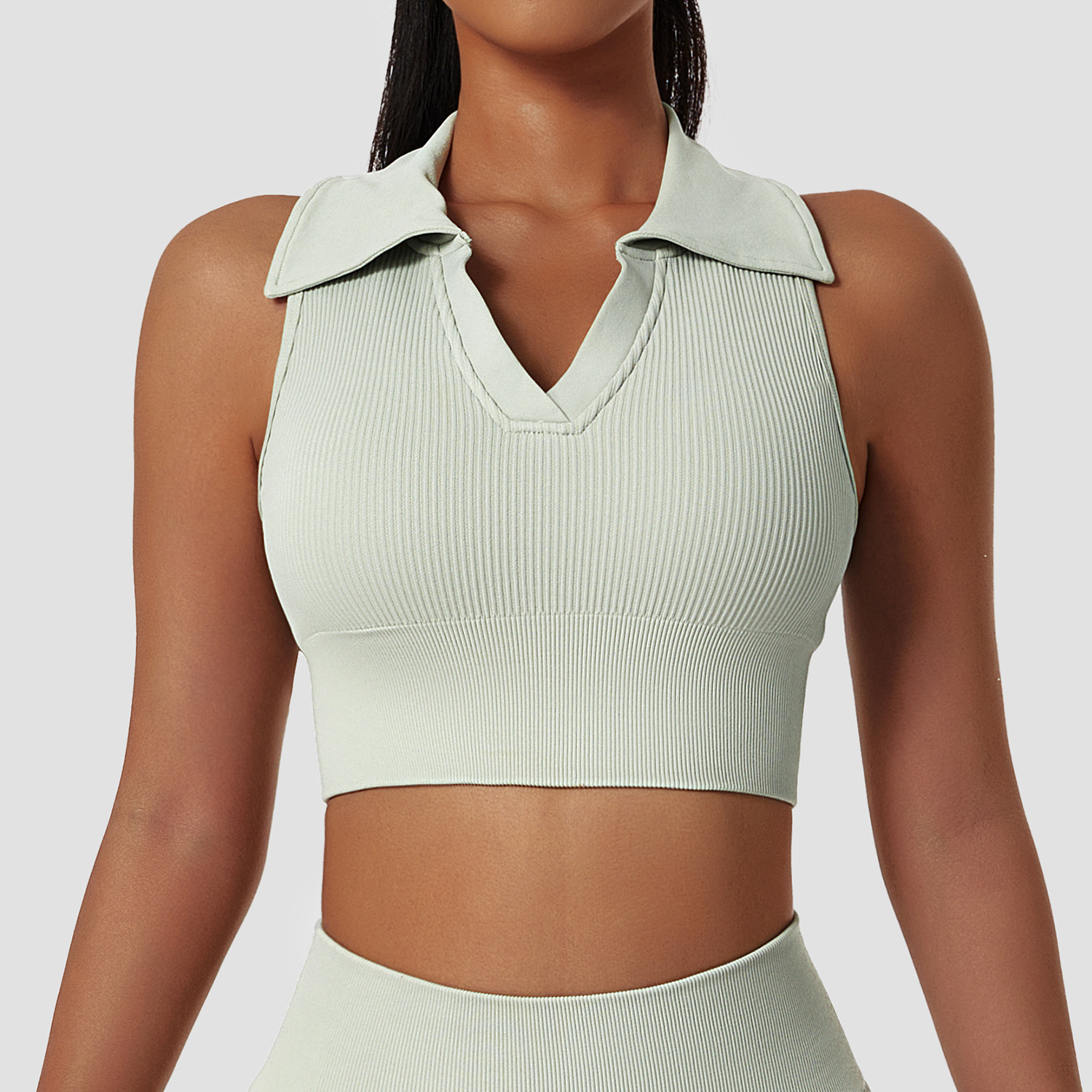 Ladies Fashion Thread Running Fitness Bra