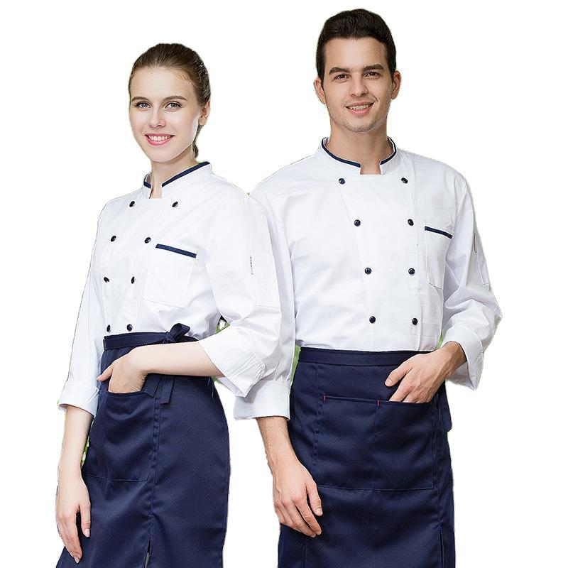 Title 6, Simple solid color creative chefs work clothes...