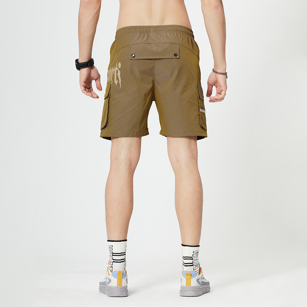 Men's Casual Shorts Youth Straight Pants Sports