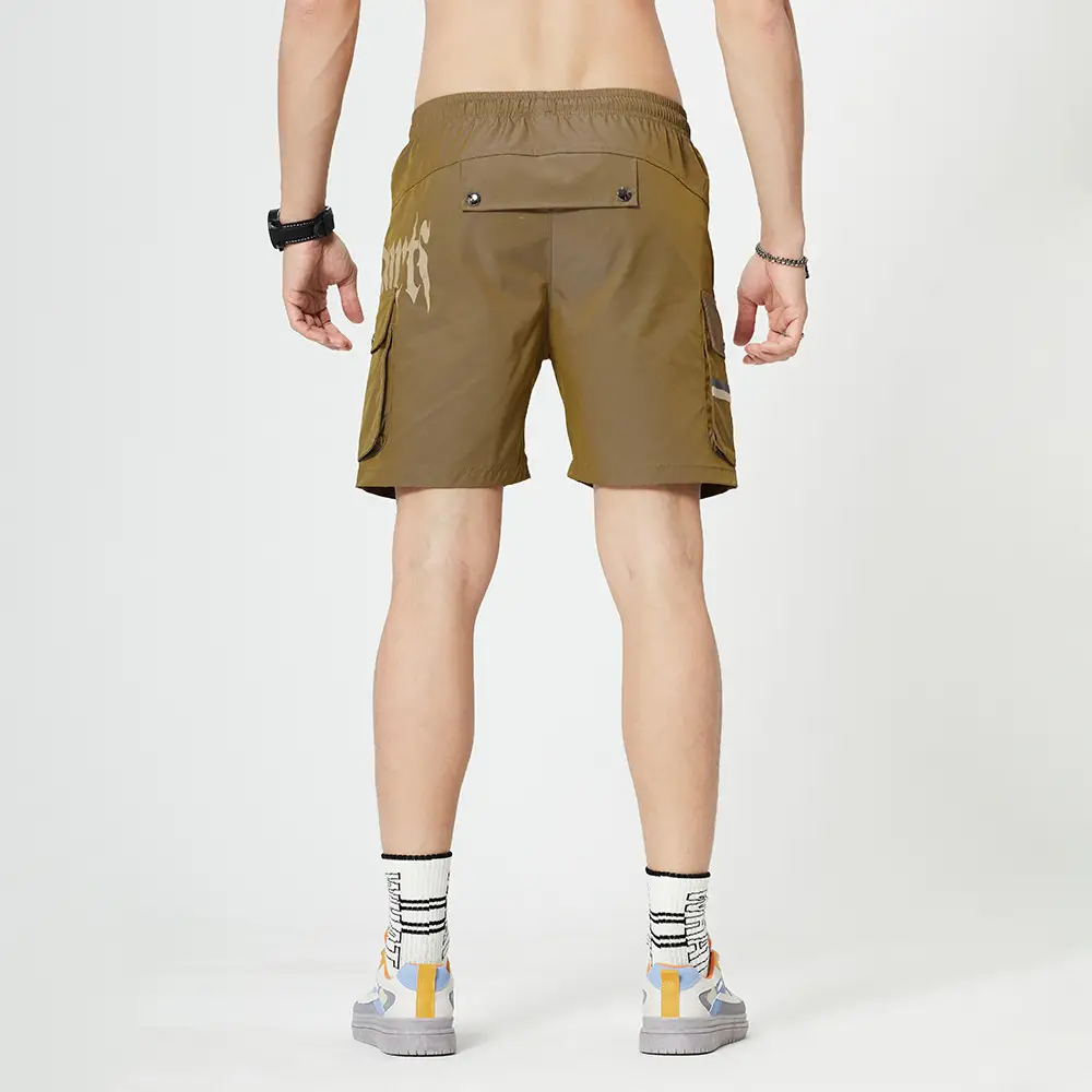 Men's Casual Shorts Youth Straight Pants Sports