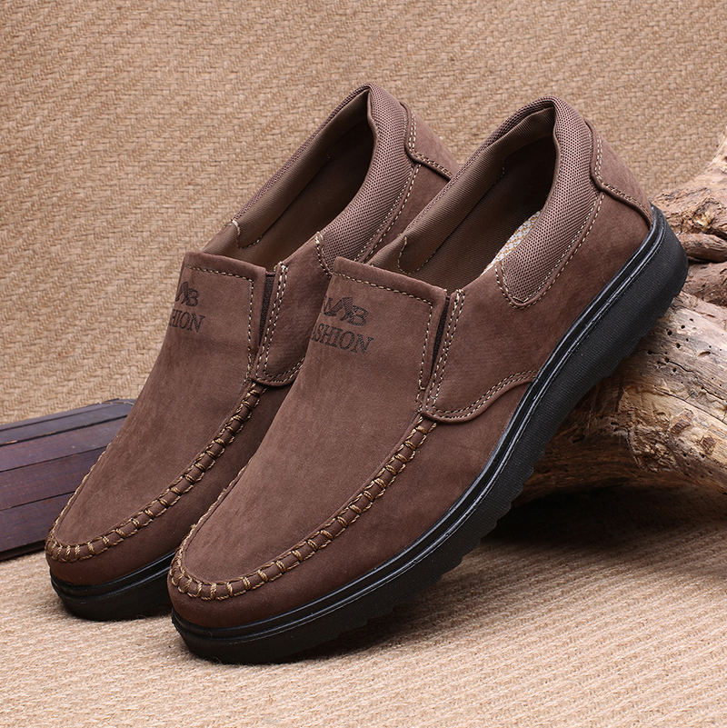 Breathable Casual Middle-aged Deodorant Extra Large Size Cloth Shoes