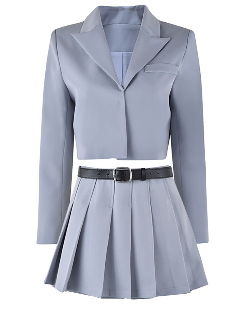 Small Fashion College Style Long-sleeved Suit Coat