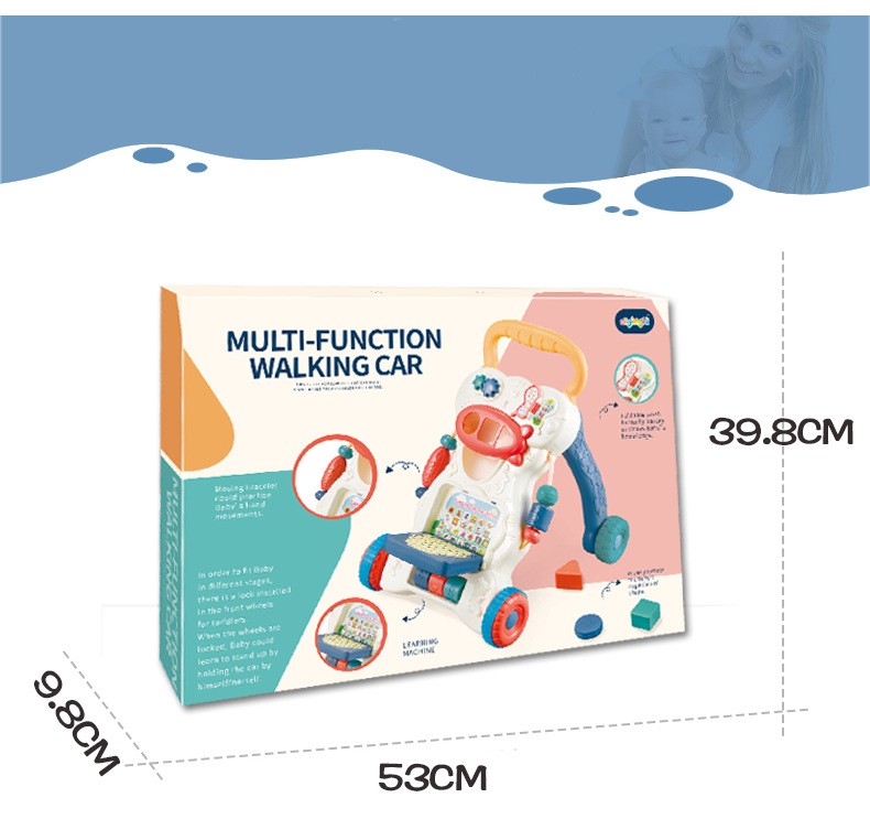 Multi-functional Walker Children's Early Education Puzzle — foto 3