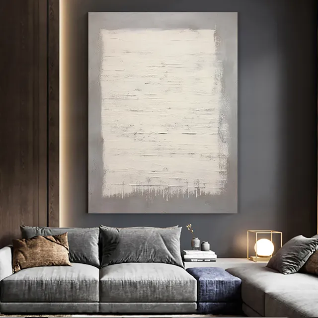Handmade Oil Painting Canvas Wall Art Decoration Wabi Sabi Style Modern Abstract Pictures Artwork Room Aesthetic For Home Decor Rolled Frameless Un... Without Inner Frame - Shop at LoveMi