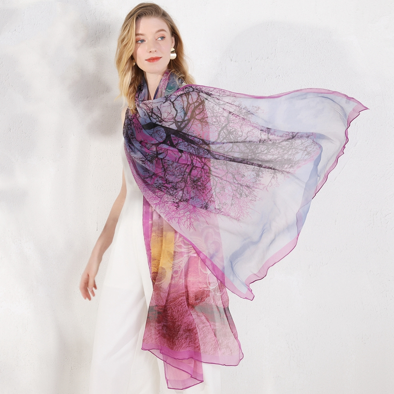 Versatile Scarf Long Sun Protection Shawl