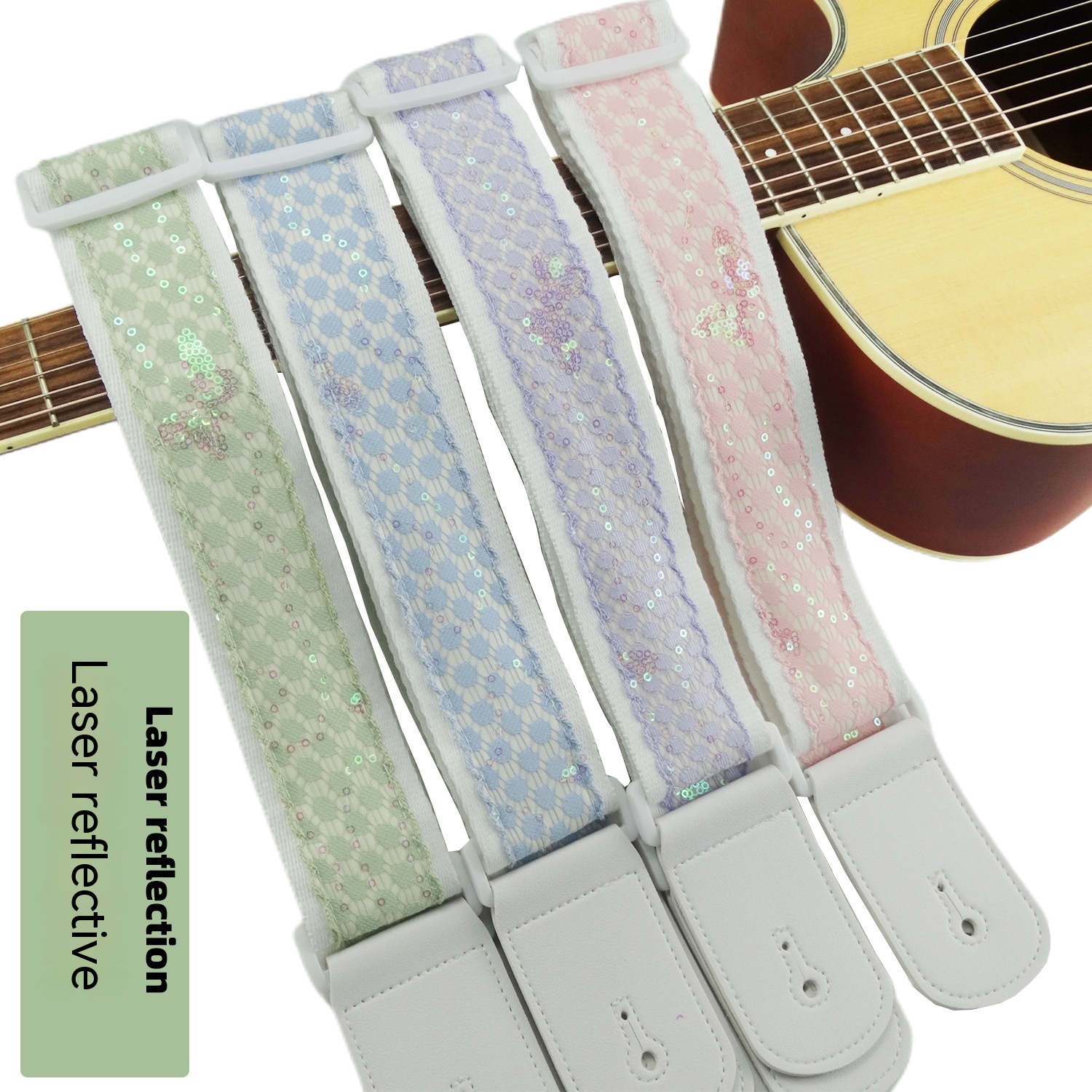 Title 1, Classical Cartoon Ji Knitted Guitar Strap