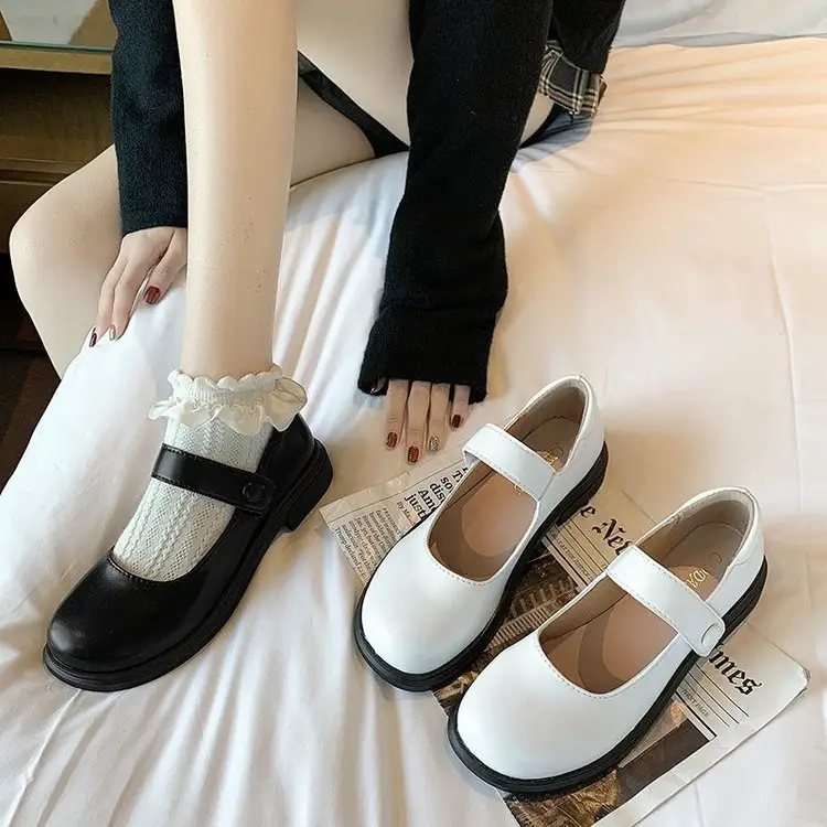 Women's New Flat College Style Mary Jane