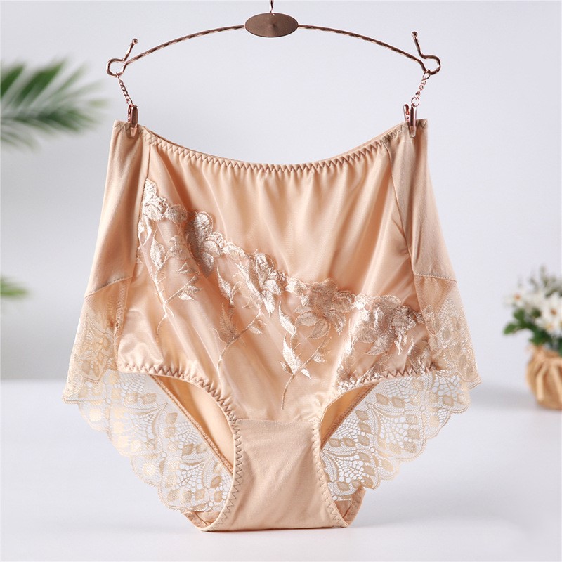 Title 3, Bestickte High-Waist Modal-Panties für Damen, a...