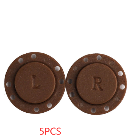 5pcs Brown