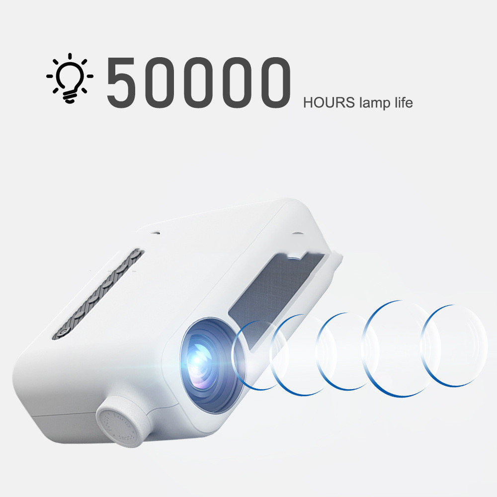 HD Mini Home Projector Led Home Theater Children's Gifts — foto 10
