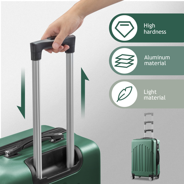 Vertical Stripe Four In One Suitcase — foto 13