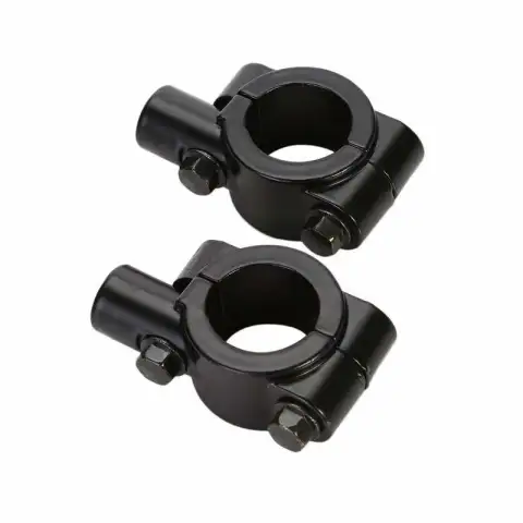 Motorcycle Modification and Installation of Rearview Mirror Reflector Base