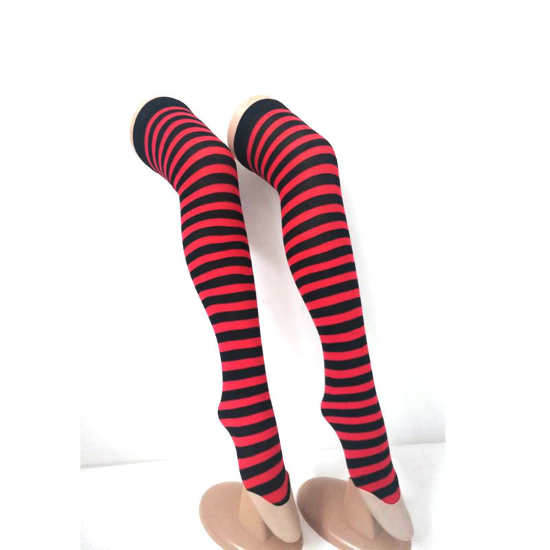 Red and black striped long