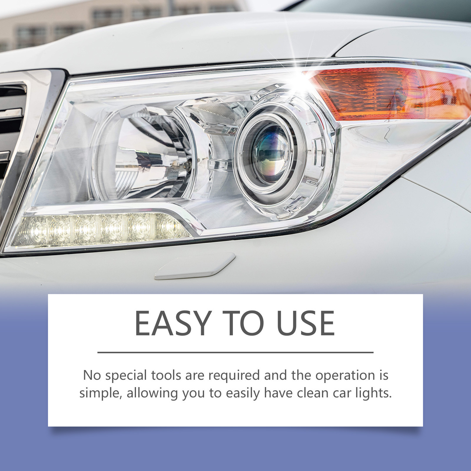 West Moon Cross-border HOMONTH Car Headlight Care Liquid, Car Light Care, Dust Removal, Brightening, Refurbishment Cleaner