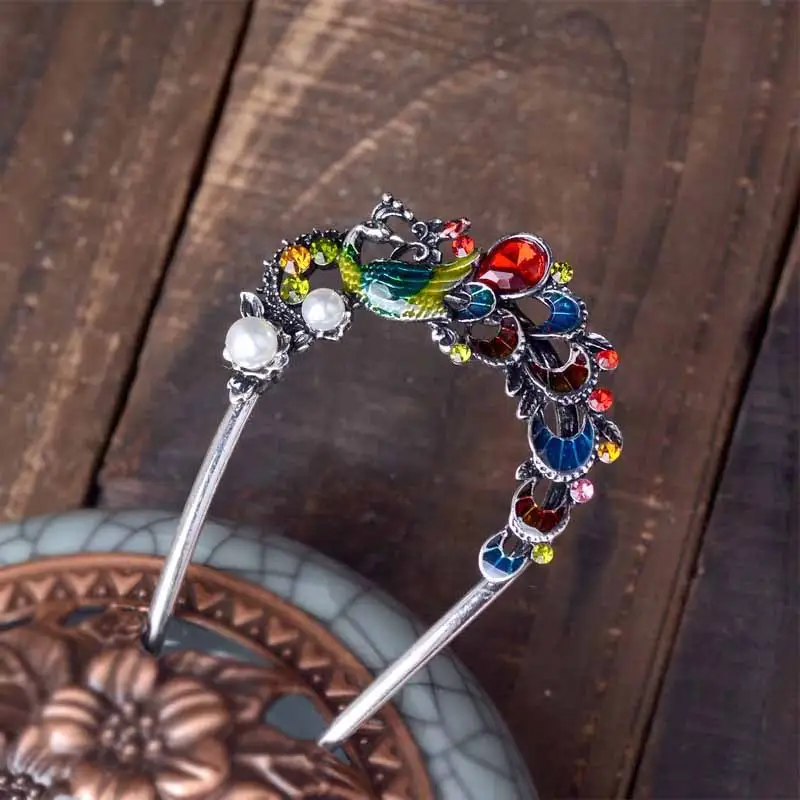 Chinese Style Antique Headdress U-shaped Hairpin