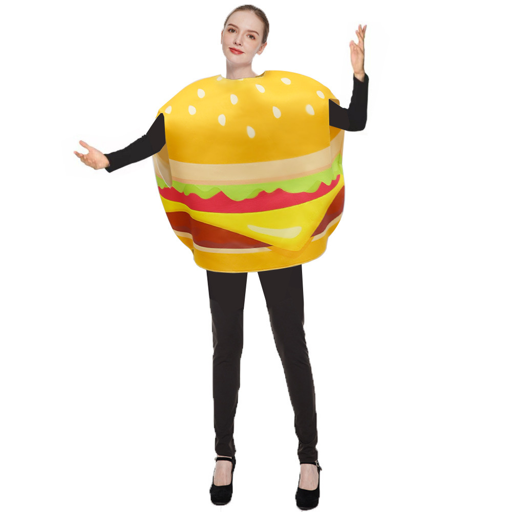 Halloween Carnival Party Costume Banana Prop Stage Performance Costume Hamburger M - Shop at LoveMi