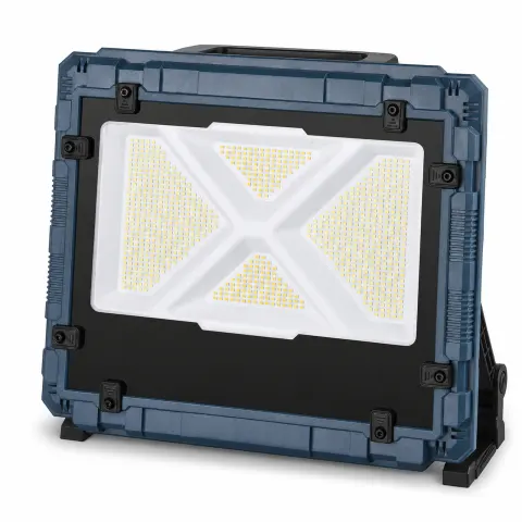 Solar Powered Rechargeable Battery Display Power Bank Function LED