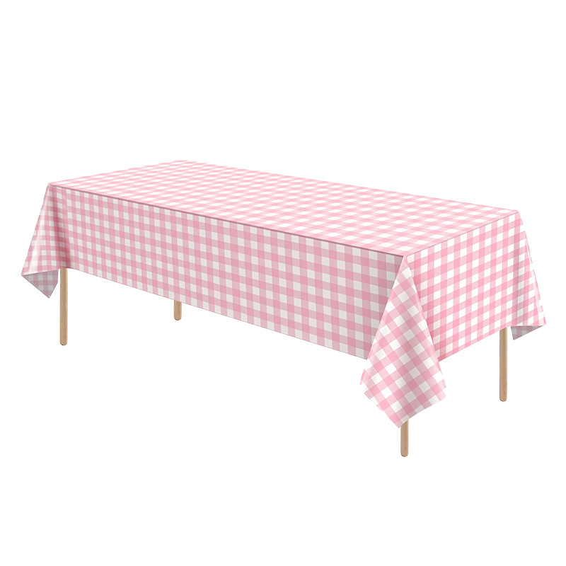 Disposable Plastic Tablecloth 54 X 108 Inch