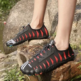Cross-border Large Size Outdoor Hiking Shoes - Red