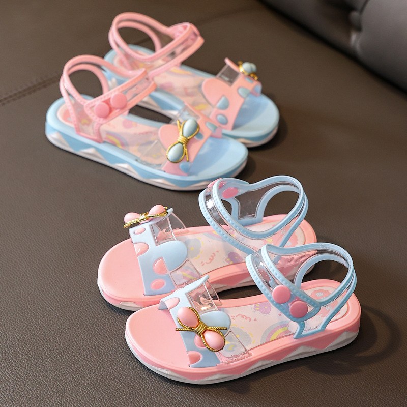 Title 4, Girls Summer Princess Fashion Sandals Non-Slip ...