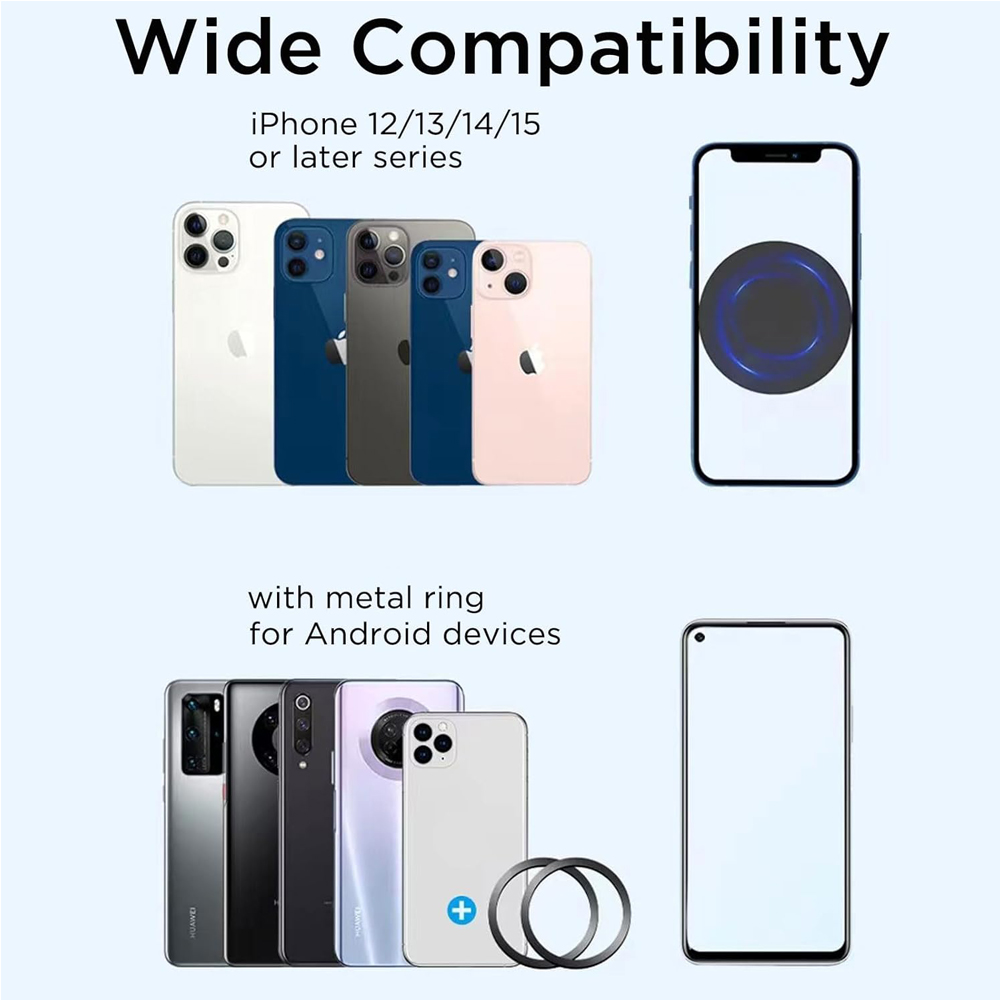 Mobile Phone Holder, Adjustable Magnetic Car Phone Holders_voghion.com