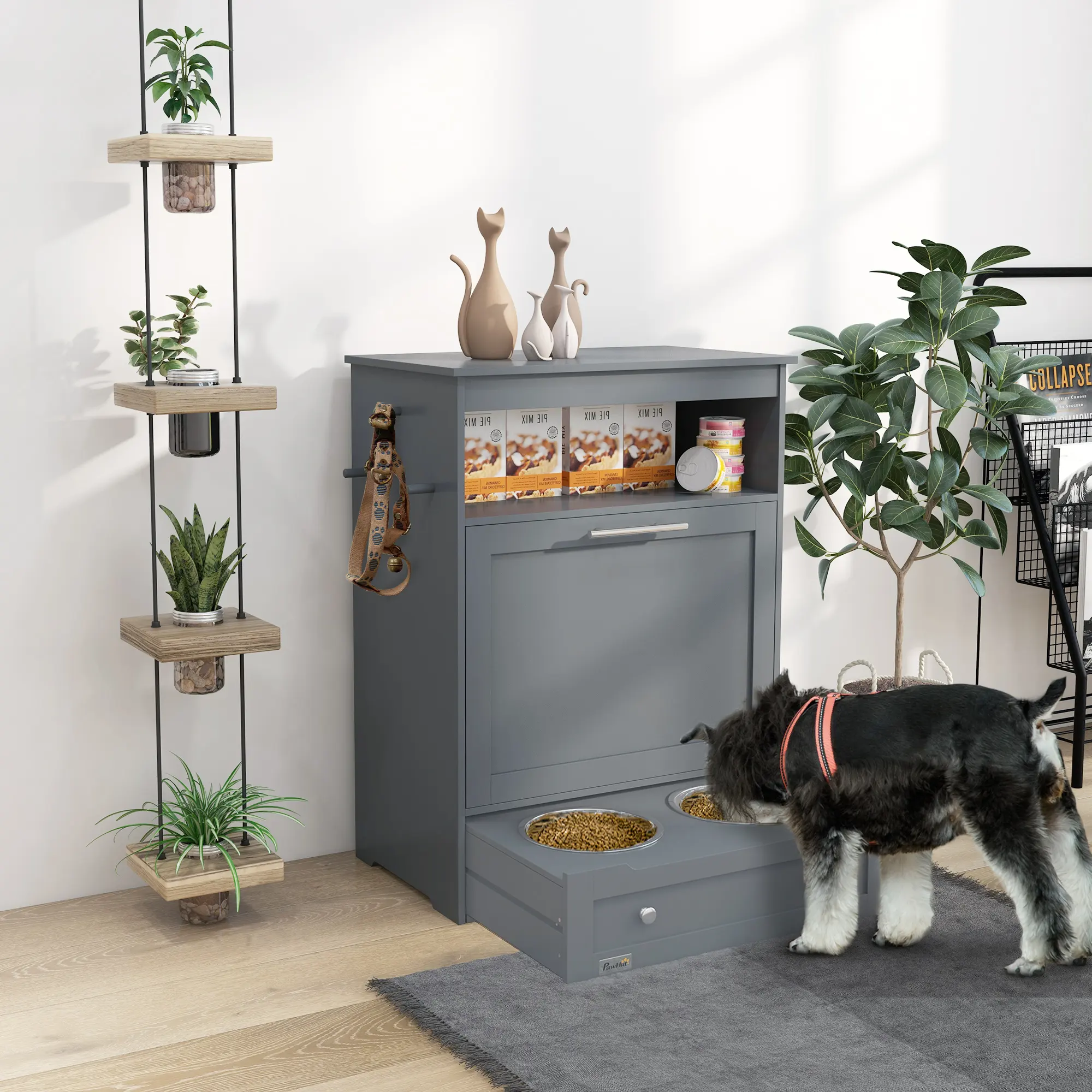 Pet Feeder Stations, Lockers, Dog Food Storage