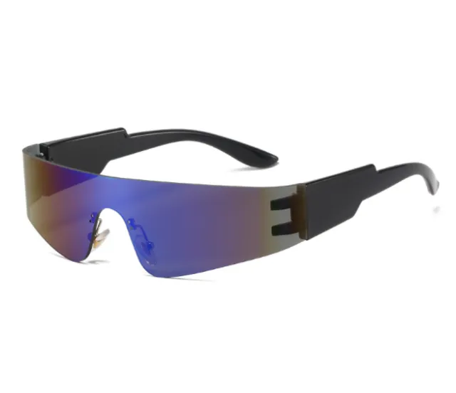 Monocle Punk Sports Men's Frame Color Fashion Glasses Blue - Shop at LoveMi