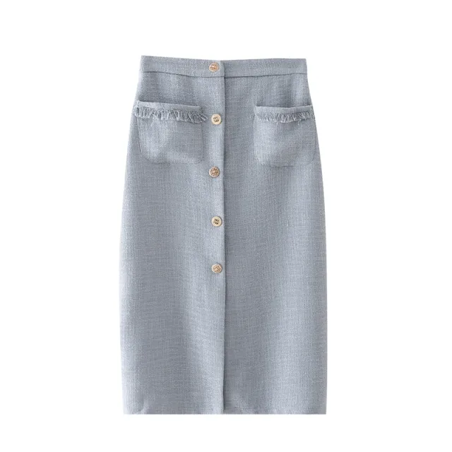 Temperament Pocket Design Short Casual Suit Skirt - Shop at LoveMi