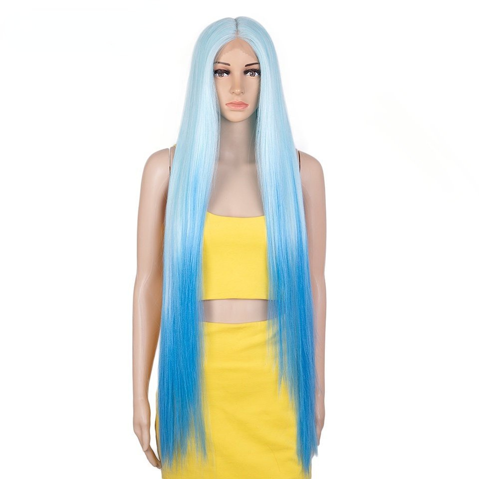 Title 6, Rebecca Dyed Chemical Fiber Long Straight Hair ...