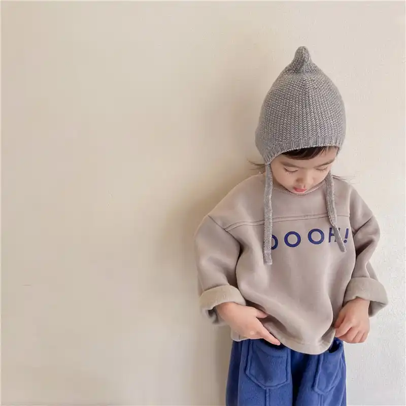 Brushed Sweater For Girls And Boys
