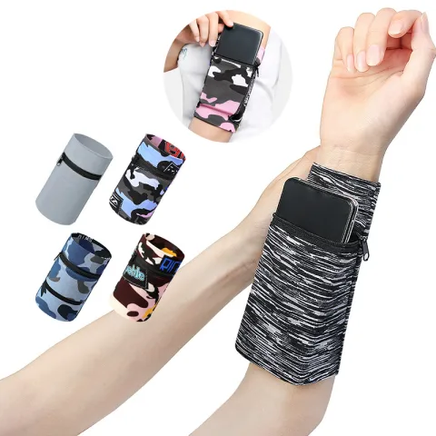 Running Mobile Phone Arm Bag Men Women Wristband Wrist