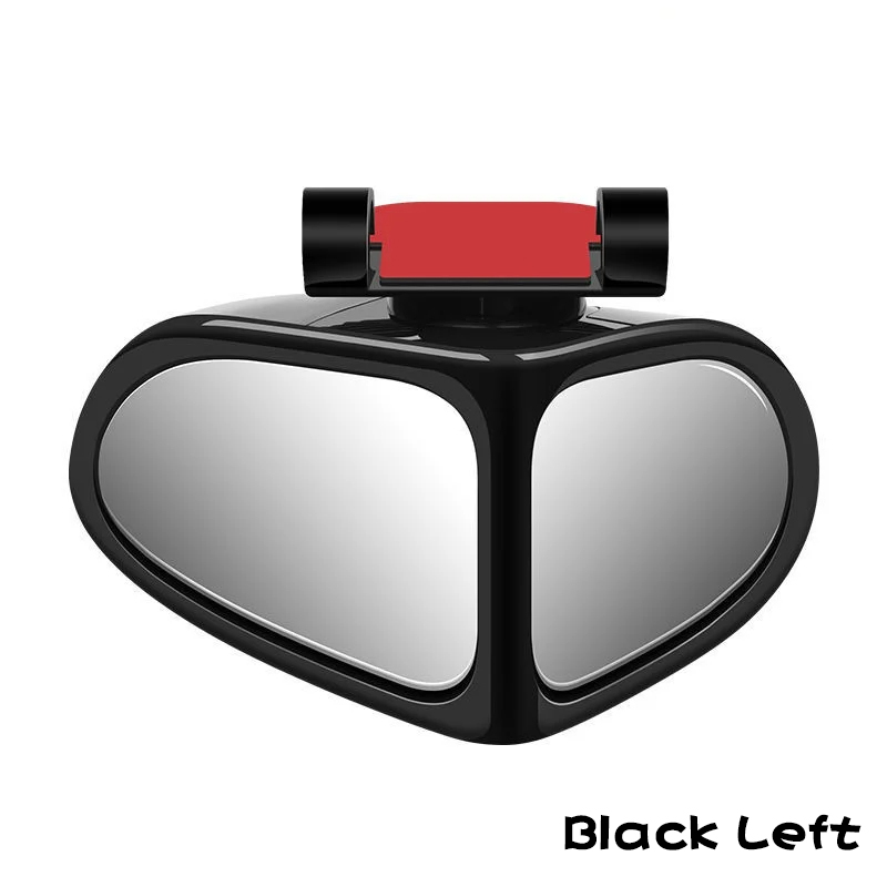 Car Reversing Small Round Mirror Front And Rear Wheel Wide-Angle Mirror Double-Sided Auxiliary Rearview 360 Adjustable Wide Angle Side Rear View Mirror For Car — foto 6