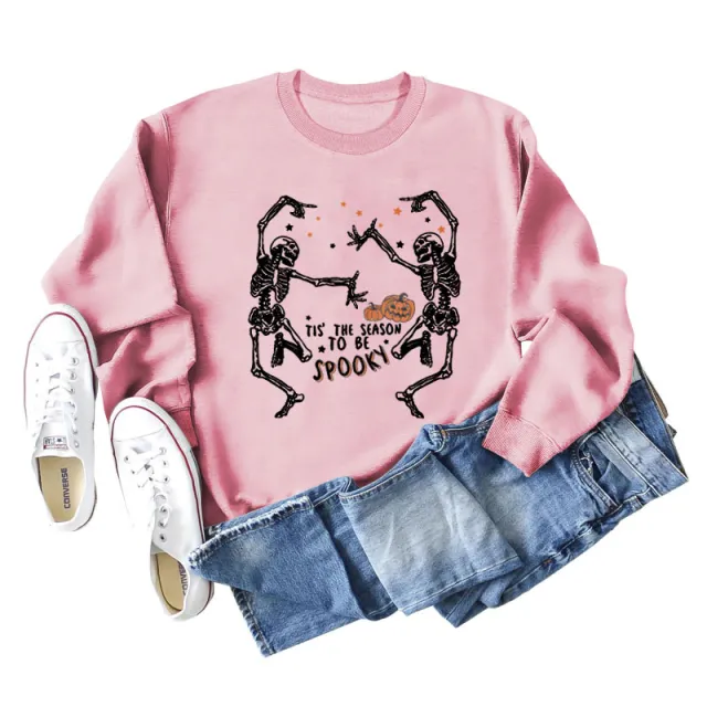 European And American Letter Print Loose Long Sleeve Sweatshirt Styles4 L - Shop at LoveMi
