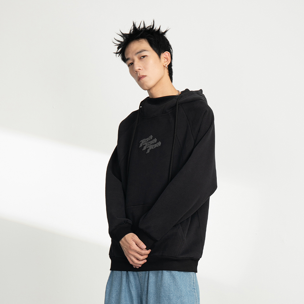 Title 4, Loose hooded plus fleece sweater