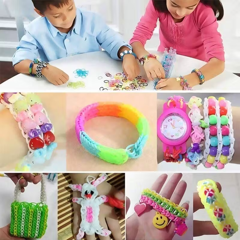 10000 Loom Bands - Kit Includes Colourful Premium Rubber Craft — image 3
