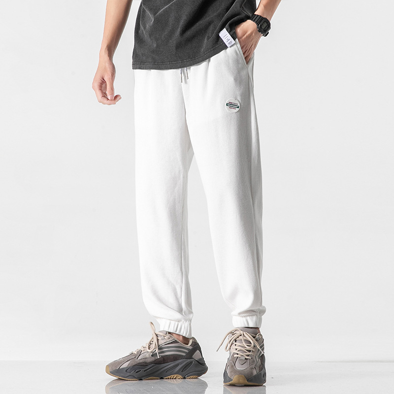 Title 4, Mens Sports Gray Waffle Pants, Loose-fitting, ...