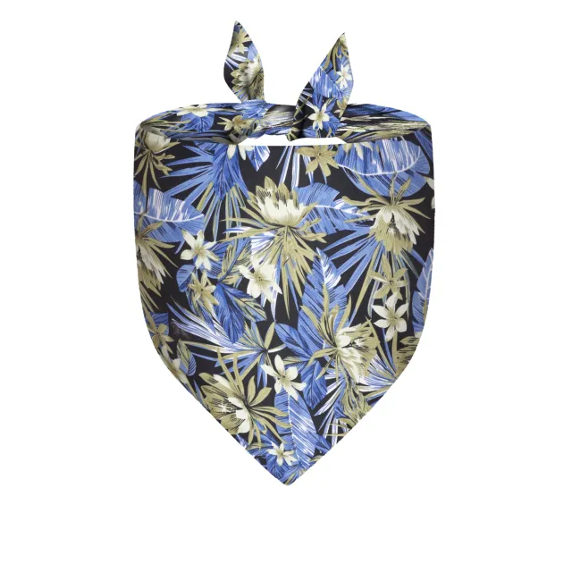 Pet Summer Triangle Scarf Hawaiian Cat And Dog Black - Shop at LoveMi