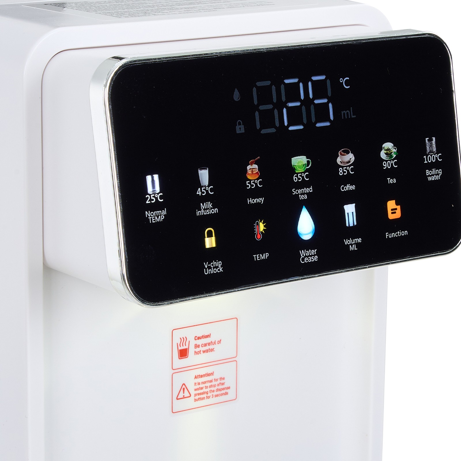 3L Instant Water Dispenser Digital Kettle Temp Control 7 Presets Filter