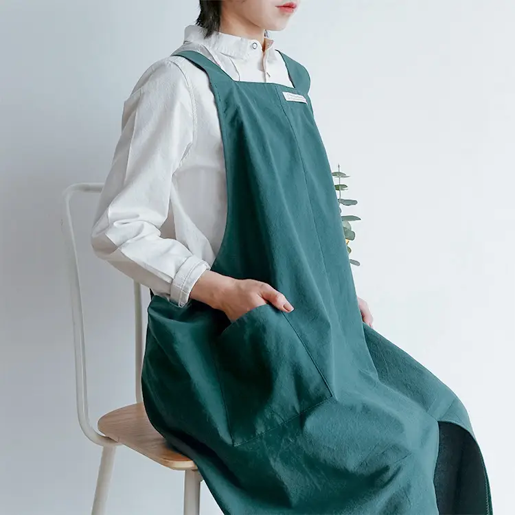Home Wear Overclothes Flower Shop Coffee Shop Overalls